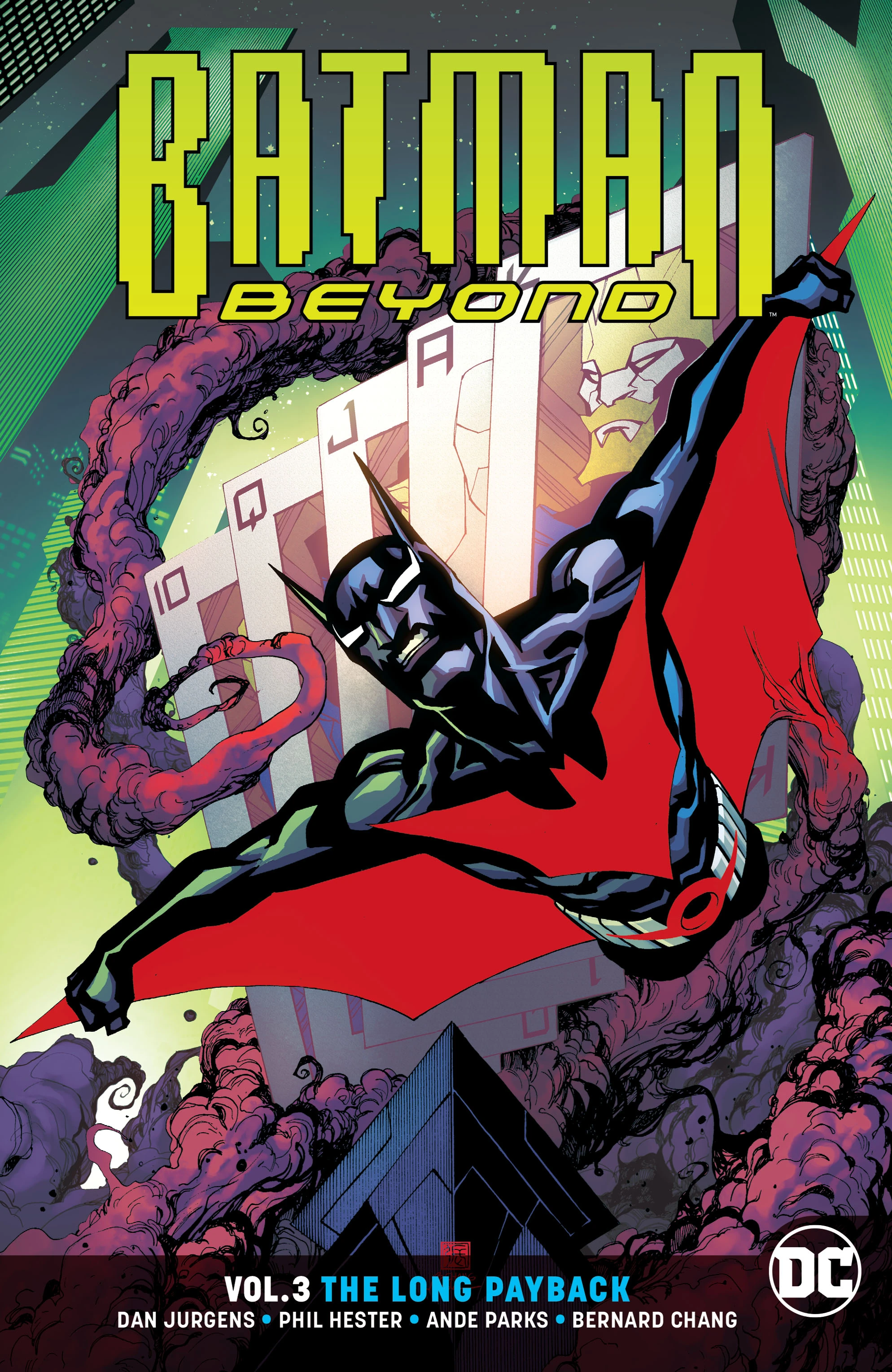 Batman Beyond Vol. 3: The Long Payback (DC, 2018) cover